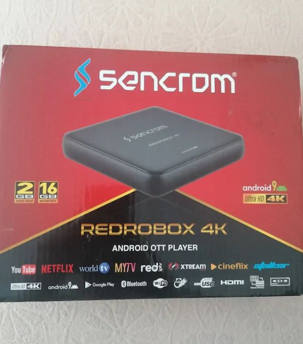 Sencrom Redrobox 4K Uydu Alıcı